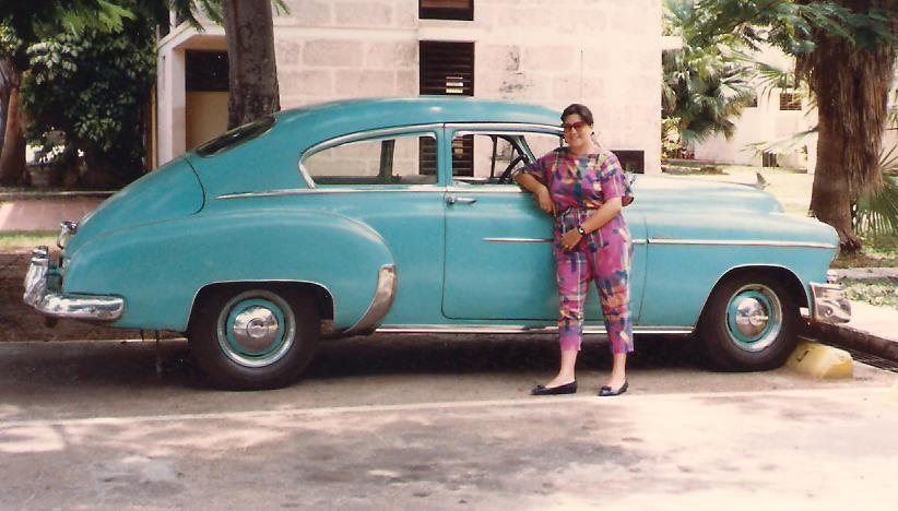 Inmaculada en Cuba, 1987.